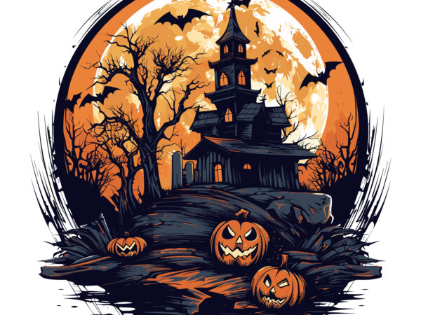 Halloween t-shirt design 45