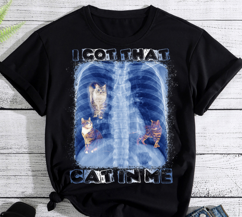 I Got that CAT in Me Xray Meme PC