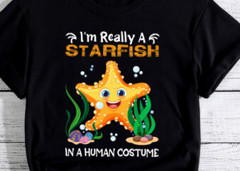 I_m Really A Starfish In A Human Costume Halloween Funny PC