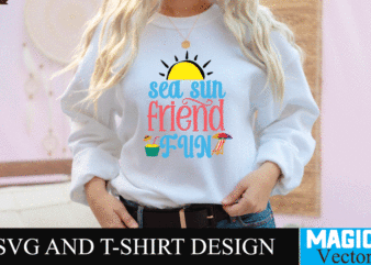 Sea Sun Friend Fun 1 SVG Cut File,summer svg, summer svg free, hello summer svg, summer svg designs, schools out for summer svg, hello summer svg free, schools out for