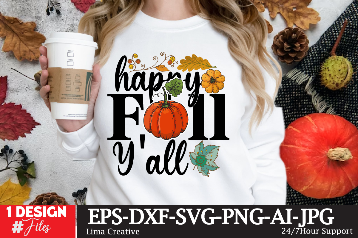 happy-fall-y-all-t-shirt-design-fall-buket-list-t-shirt-design-autumn