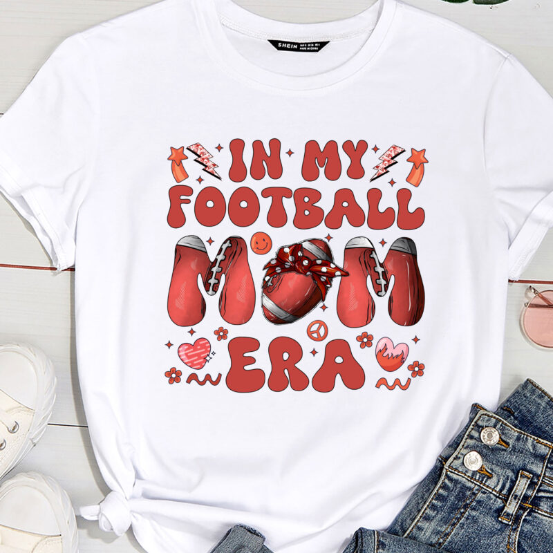 In My Football Mom Era Shirt Football Shirt Football Mom -  in 2023