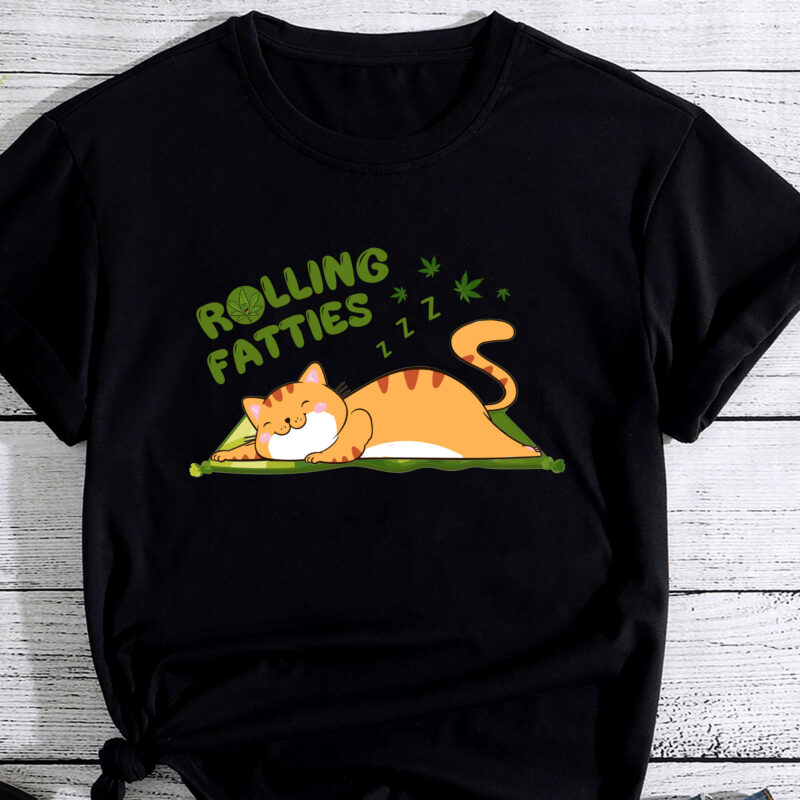 Rolling Fatties Funny Weed Cat Marijuana PC