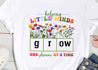 Science of Reading Helping A Little Minds Grow Phonics Women PC