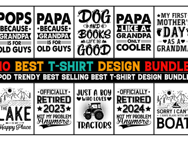 T-shirt design bundle