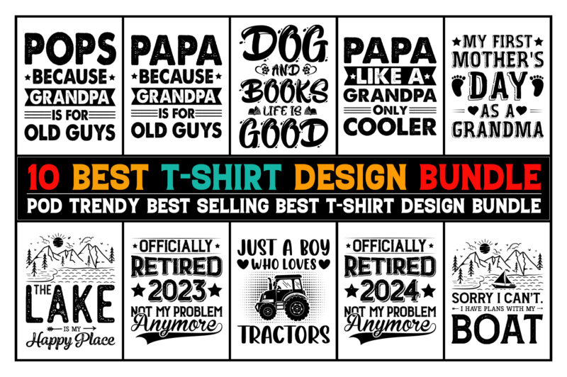 T-Shirt Design Bundle