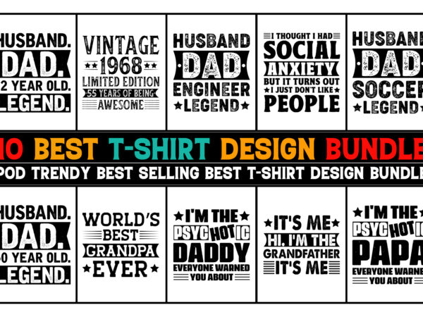 T-shirt design bundle