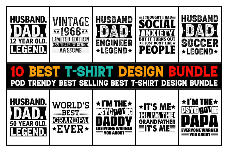 T-Shirt Design Bundle