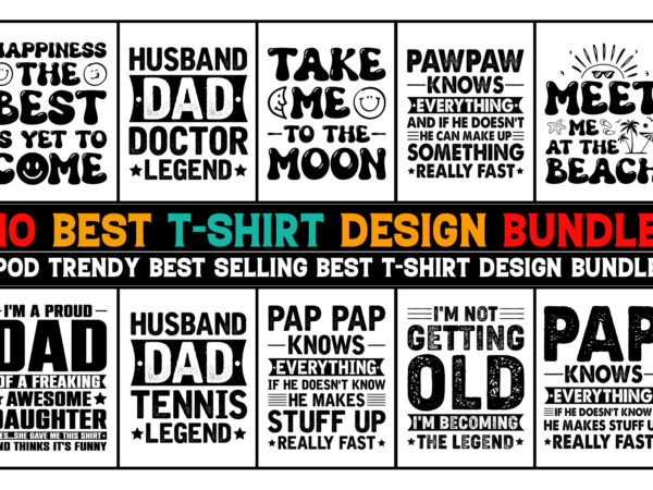 T-shirt design bundle