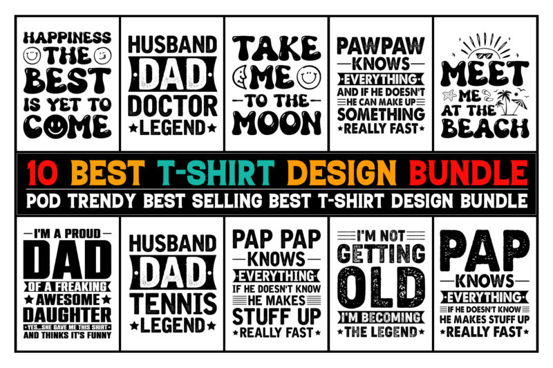 T-Shirt Design Bundle