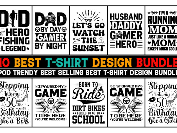 T-shirt design bundle