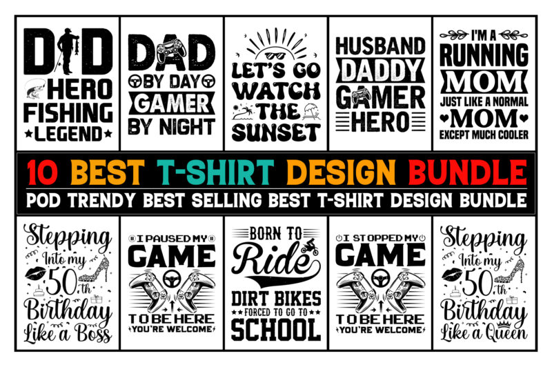 T-Shirt Design Bundle