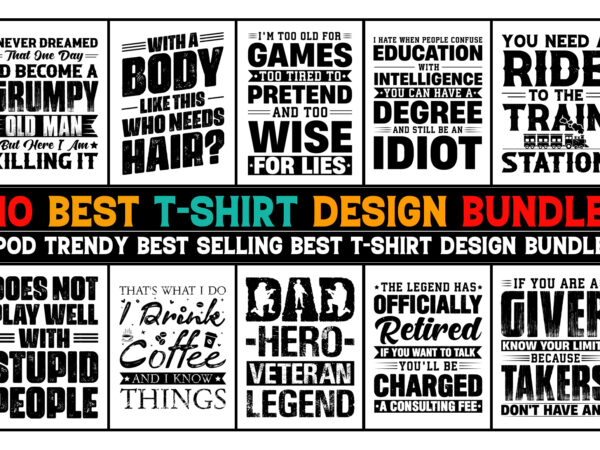 T-shirt design bundle