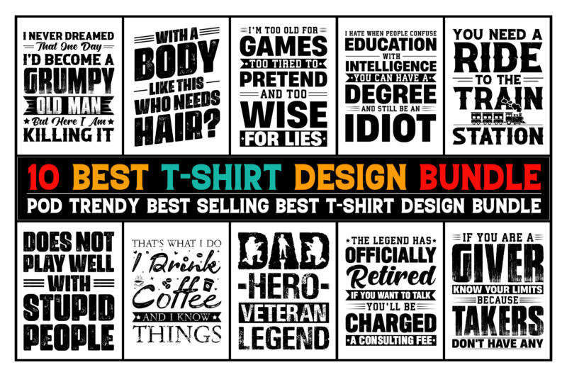 T-Shirt Design Bundle