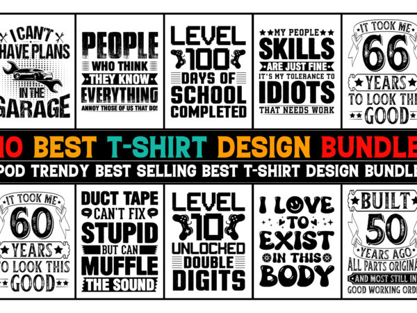 T-shirt design bundle