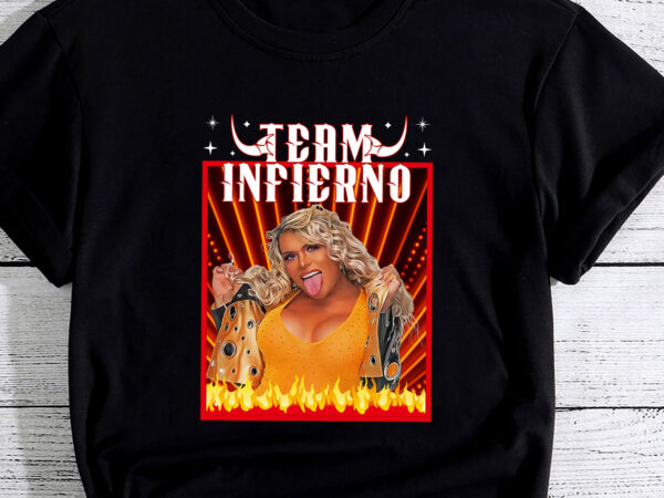 Team infierno wendy guevara funny latina pc t shirt designs for sale