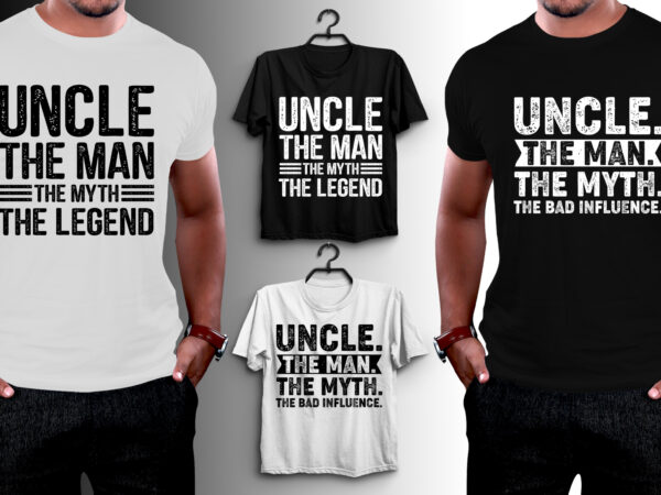 Uncle t-shirt design