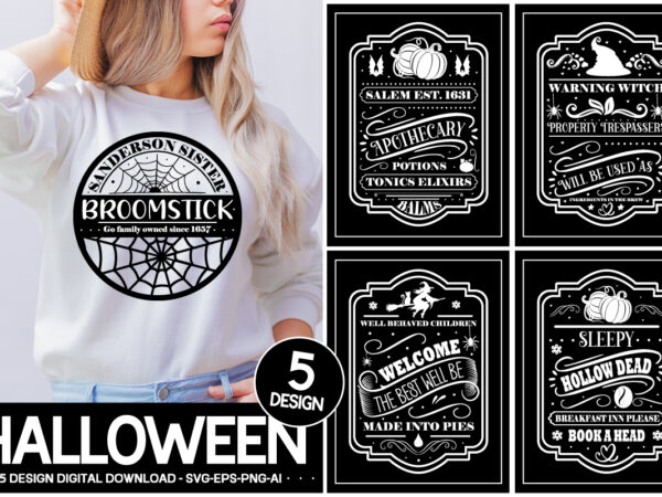 Vintage halloween sign bundle ,bundle halloween tarot card, horror tarot card, tarot card png, horror character tarot card, halloween friends, scream png ,witch costume halloween svg, halloween masquerade, trick or t shirt vector art