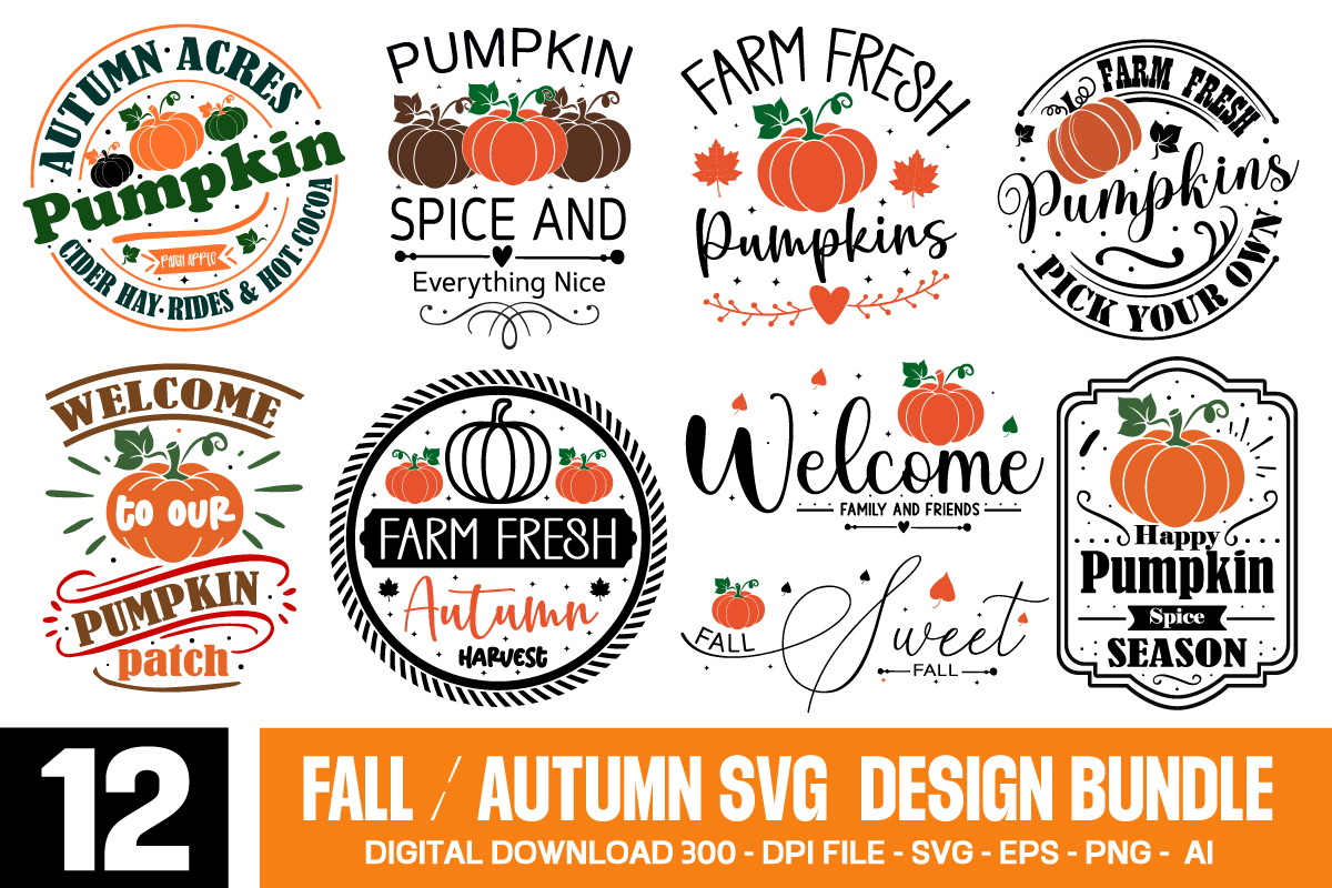 Bundle 120 Fall Designs, Autumn Svg, Fall Cut File Autumn, Cut File Fall  Sayings Svg, Thanksgiving Svg, Fall Quotes Svg, Fall Vector 1025621346 -  Buy t-shirt designs