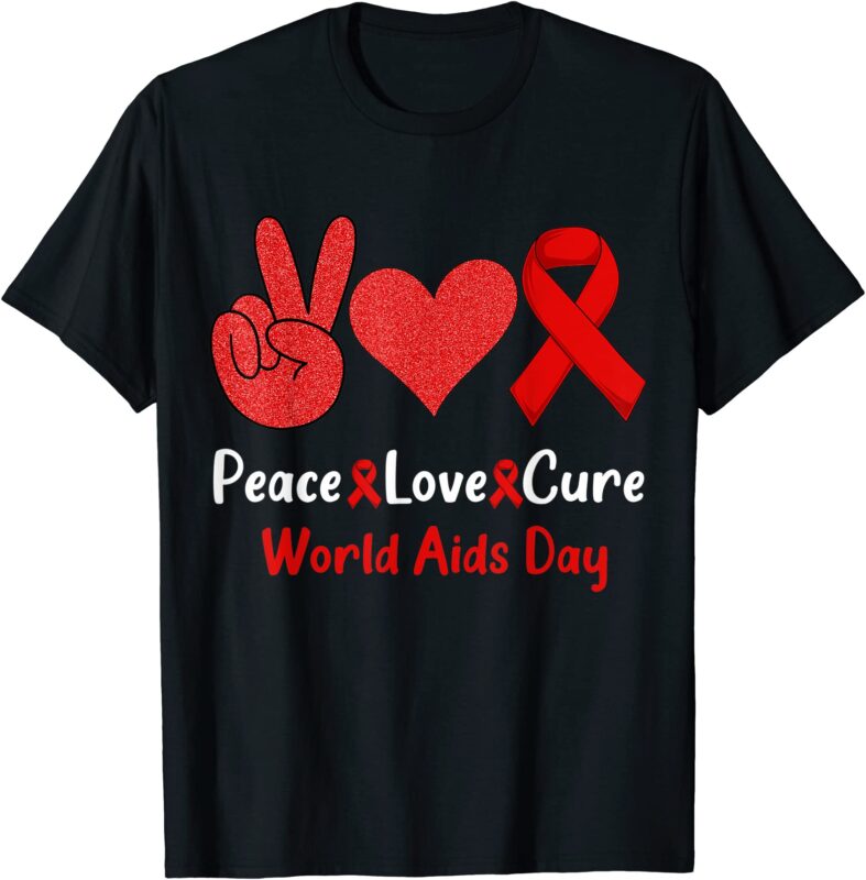 15 World AIDS Day Shirt Designs Bundle For Commercial Use Part 5, World AIDS Day T-shirt, World AIDS Day png file, World AIDS Day digital file, World AIDS Day gift,