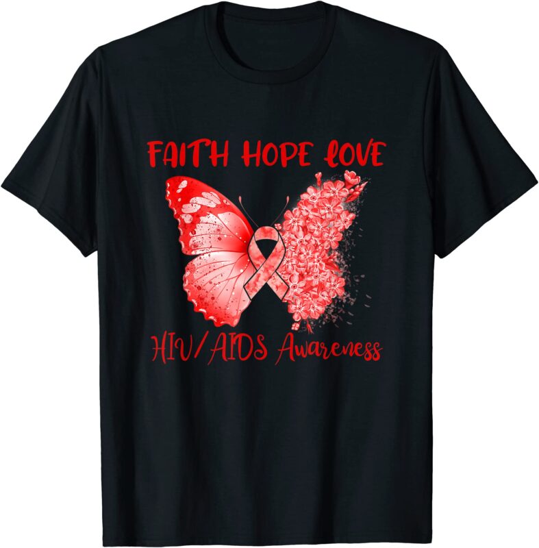 15 World AIDS Day Shirt Designs Bundle For Commercial Use Part 5, World AIDS Day T-shirt, World AIDS Day png file, World AIDS Day digital file, World AIDS Day gift,