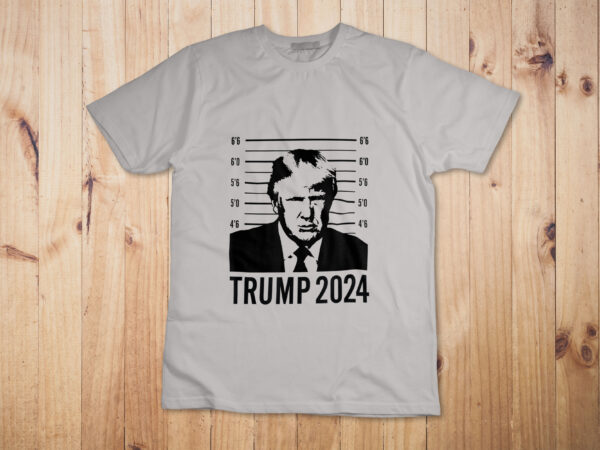 Trump Mugshot 2024 President T-Shirt Design 2 - Buy t-shirt designs