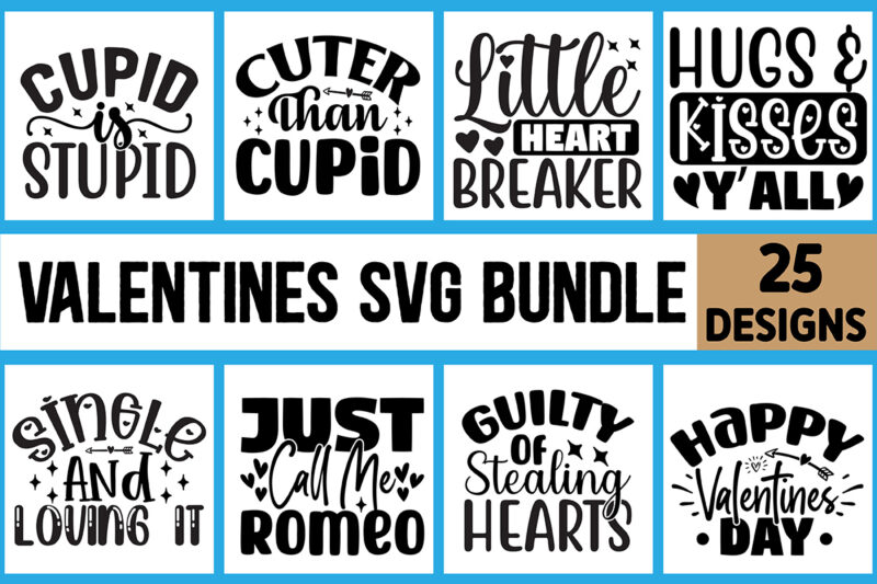 valentines svg bundle