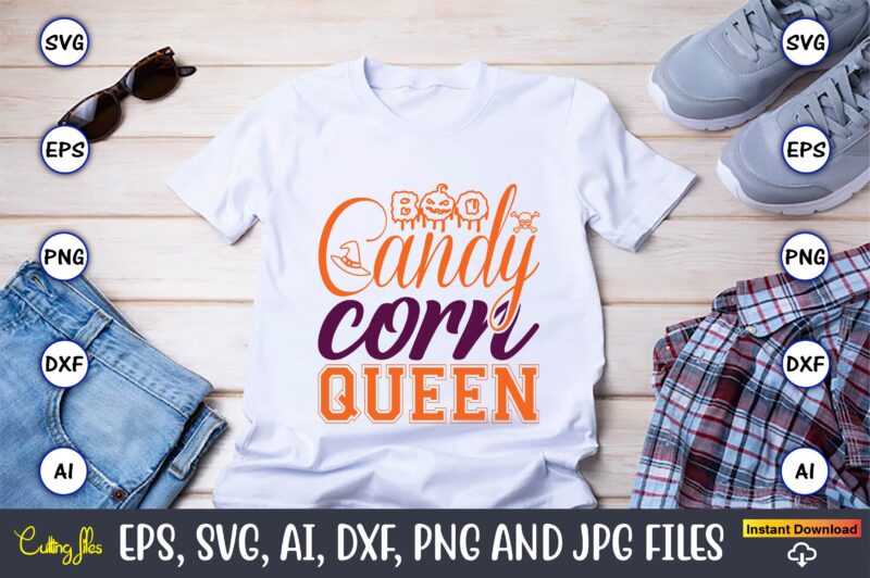 Candy Corn Queen,Halloween,Halloween t-shirt, Halloween design,Halloween Svg,Halloween t-shirt, Halloween t-shirt design, Halloween Svg Bundle, Halloween Clipart Bundle, Halloween Cut File, Halloween Clipart Vectors, Halloween Clipart Svg, Halloween Svg Bundle ,