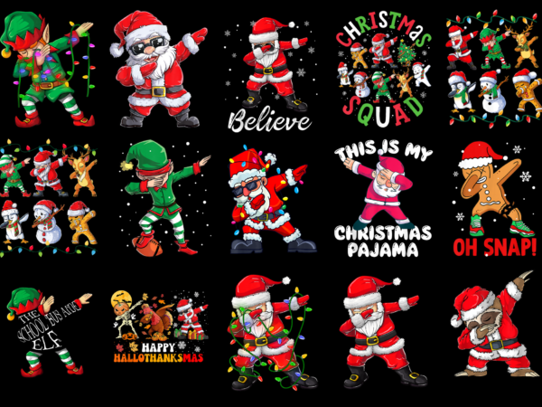 15 dabbing christmas shirt designs bundle for commercial use part 1, dabbing christmas t-shirt, dabbing christmas png file, dabbing christmas digital file, dabbing christmas gift, dabbing christmas download, dabbing christmas design amz