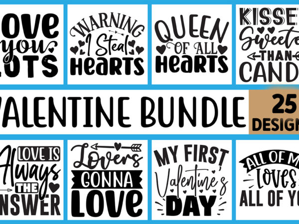 Valentine bundle t shirt vector art