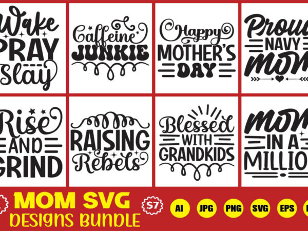 Mom svg designs bundle