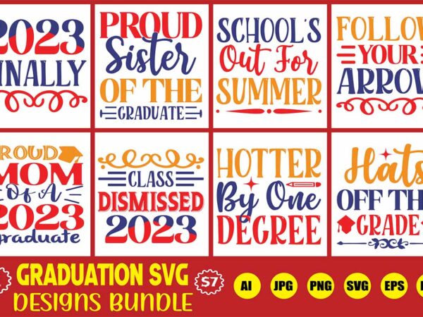 Graduation svg designs bundle