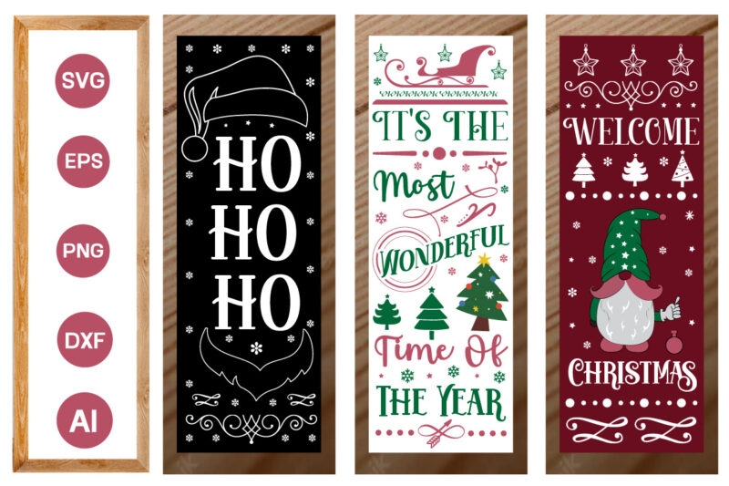 Christmas Porch Signs SVG Bundle Poch Sing SVG, christmas porch sing svg, christmas porch svg, christmas porch svg, porch svg, long sing svg, santa porch sing svg,santa stop here, Christmas