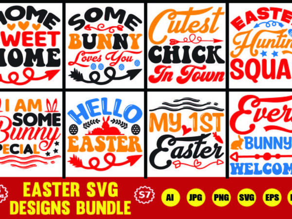 Easter svg designs bundle