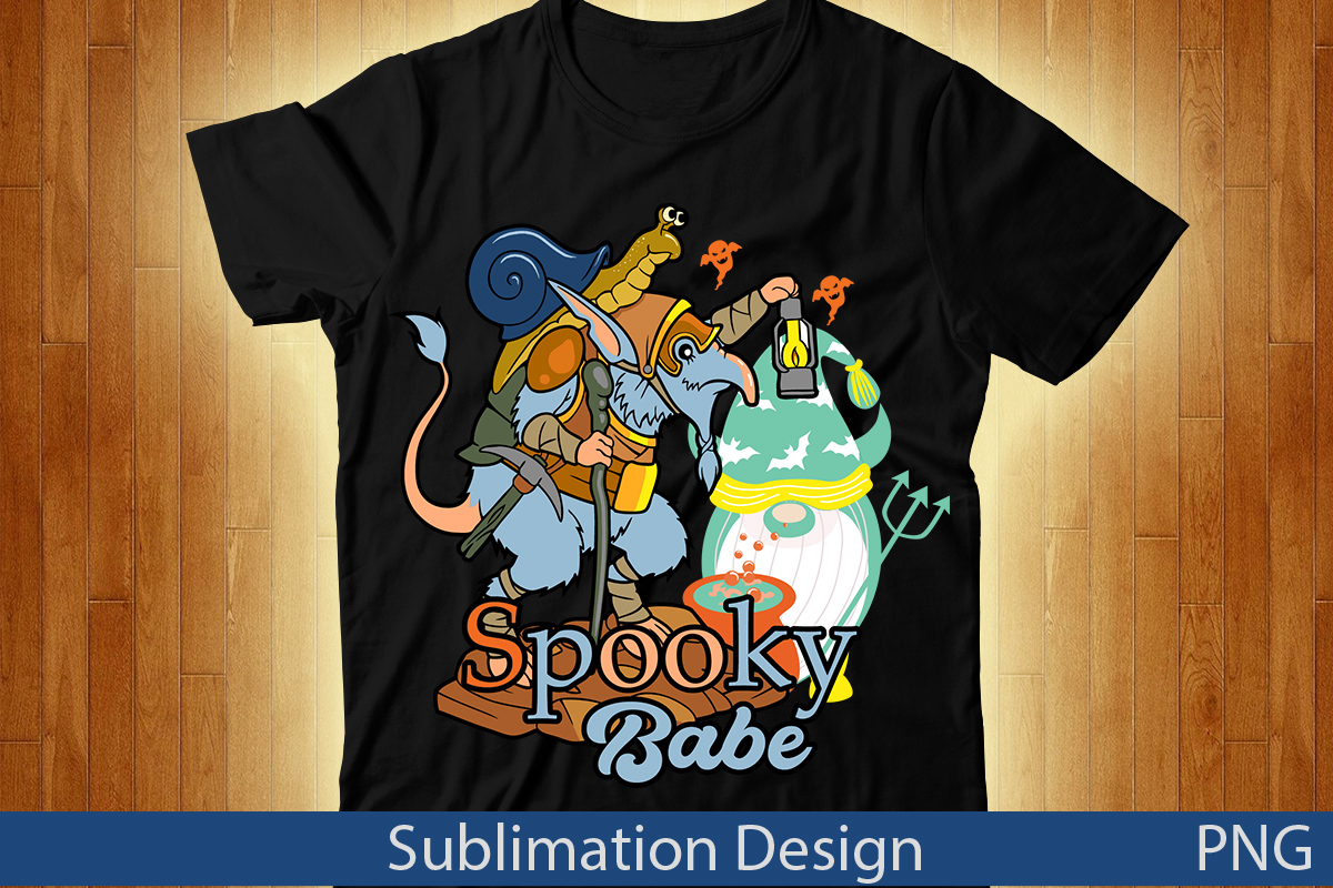 Spooky Babe T Shirt Design,Pet All The Pumpkins! T Shirt Design