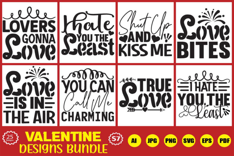 valentine designs bundle