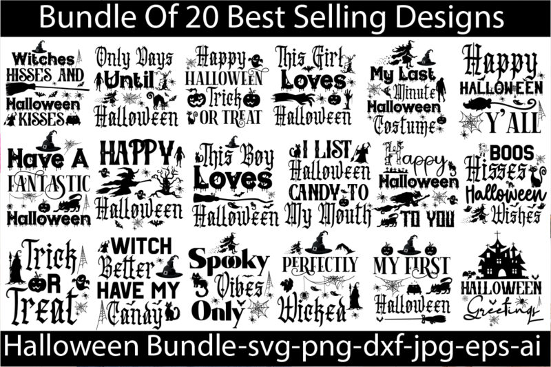 Halloween T-shirt Designs Bundle,Bad Witch T-shirt Design,Trick or Treat T-Shirt Design, Trick or Treat Vector T-Shirt Design, Trick or Treat , Boo Boo Crew T-Shirt Design, Boo Boo Crew Vector