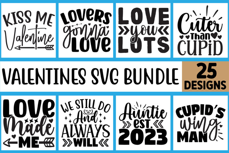 valentines svg bundle