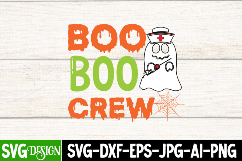 Boo Boo Crew T-Shirt Design, Boo Boo Crew Vector T-Shirt Design, SVGs,quotes-and-sayings,food-drink,print-cut,on-sale, Happy Hallothanksmas T-Shirt Design, Happy Hallothanksmas Vector T-Shirt Design, Boo Boo Crew T-Shirt Design, Boo Boo Crew Vector