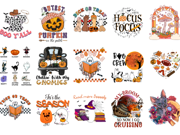 15 halloween shirt designs bundle for commercial use part 6, halloween t-shirt, halloween png file, halloween digital file, halloween gift, halloween download, halloween design rd