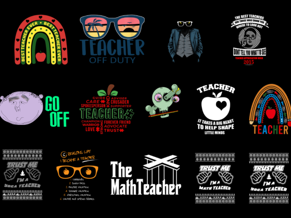 14 teacher shirt designs bundle for commercial use part 6, teacher t-shirt, teacher png file, teacher digital file, teacher gift, teacher download, teacher design dbh
