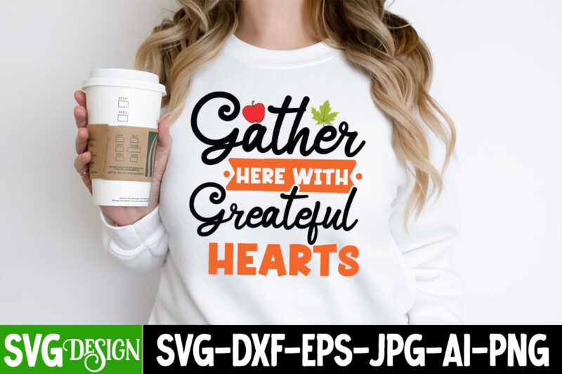 Fall & Thanksgiving T-Shirt Design Bundle, Fall & Thanksgiving SVG Bundle ,Fall SVGDesign,Autumn SVG Cut File, Autumn is my Favorite Color T-Shirt Design, Autumn is my Favorite Color Vector T-Shirt