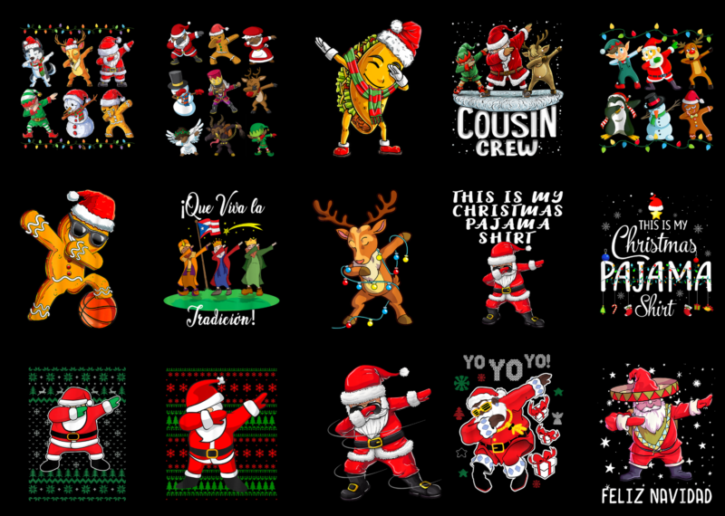 15 Dabbing Christmas Shirt Designs Bundle For Commercial Use Part 7, Dabbing Christmas T-shirt, Dabbing Christmas png file, Dabbing Christmas digital file, Dabbing Christmas gift, Dabbing Christmas download, Dabbing Christmas design AMZ