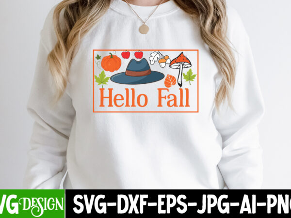 Hello fall t-shirt design, hello fall vector t-shirt design, welcome autumn t-shirt design, welcome autumn vector t-shirt design quotes, happy fall y’all t-shirt design,fall buket list t-shirt design,autumn svg bundle,autumn