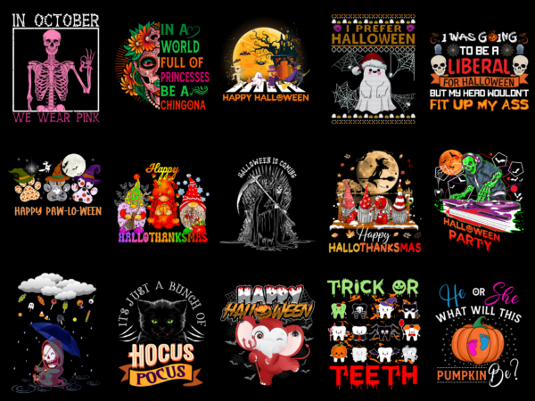 15 halloween shirt designs bundle for commercial use part 9, halloween t-shirt, halloween png file, halloween digital file, halloween gift, halloween download, halloween design rd