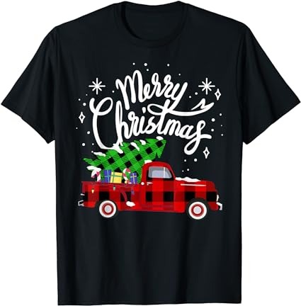 15 Red Truck Christmas Tree Shirt Designs Bundle For Commercial Use Part 4, Red Truck Christmas Tree T-shirt, Red Truck Christmas Tree png file, Red Truck Christmas Tree digital file,