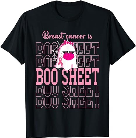 15 Breast Cancer Is Boo Sheet Shirt Designs Bundle For Commercial Use Part 3, Breast Cancer Is Boo Sheet T-shirt, Breast Cancer Is Boo Sheet png file, Breast Cancer Is