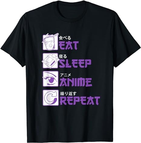 15 Eat Sleep Anime Shirt Designs Bundle For Commercial Use Part 5, Eat Sleep Anime T-shirt, Eat Sleep Anime png file, Eat Sleep Anime digital file, Eat Sleep Anime gift,