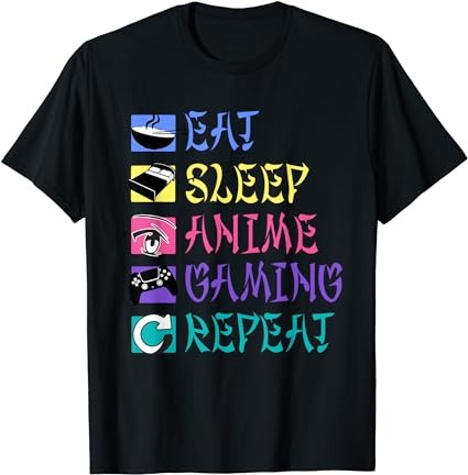 15 Eat Sleep Anime Shirt Designs Bundle For Commercial Use Part 2, Eat Sleep Anime T-shirt, Eat Sleep Anime png file, Eat Sleep Anime digital file, Eat Sleep Anime gift,