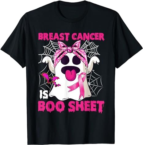 15 Breast Cancer Is Boo Sheet Shirt Designs Bundle For Commercial Use Part 1, Breast Cancer Is Boo Sheet T-shirt, Breast Cancer Is Boo Sheet png file, Breast Cancer Is